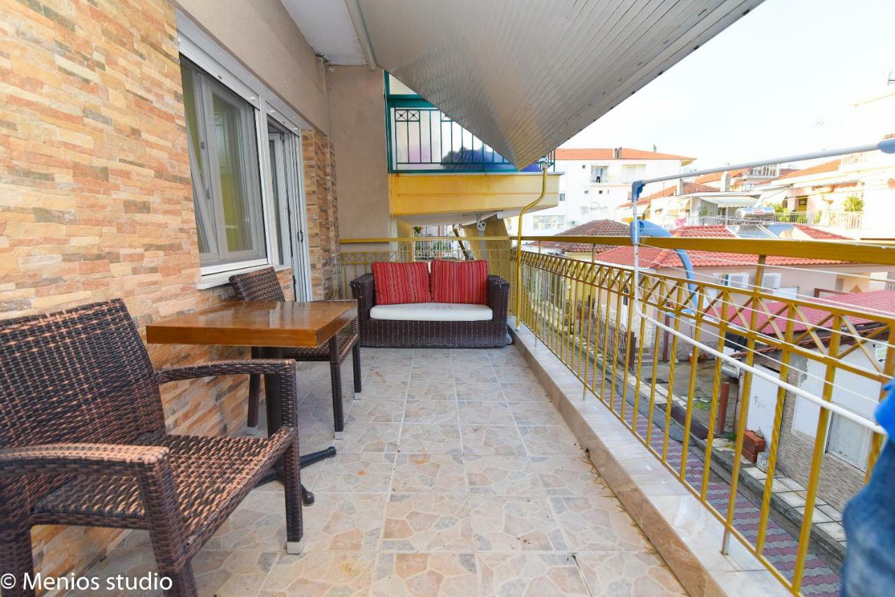 Menios Apartments And Studios Nea Kallikrateia Luaran gambar