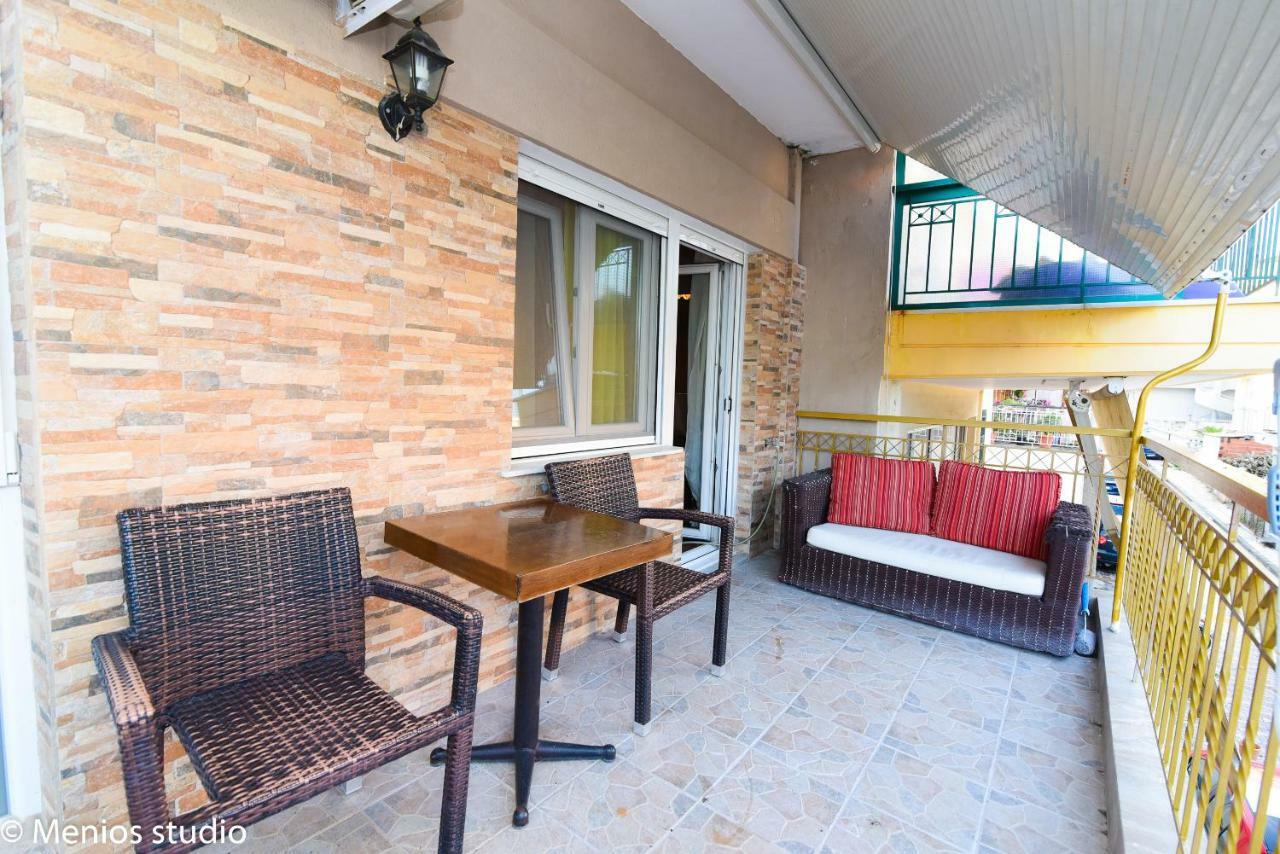 Menios Apartments And Studios Nea Kallikrateia Luaran gambar